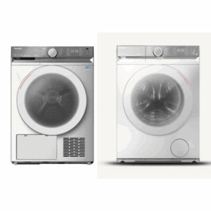 Toshiba White Laundry Combo  - 9KG Front Load Washing Machine + 10kg Heat Pump Dryer - Combos - TW-BK100GF4AU(WS)+TD-BP110GHAU(WS)-1 - NZ DEPOT
