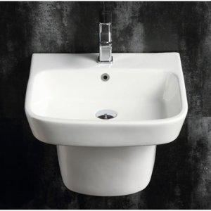 Ceramic Hand Basin - Wall Hung Basin 406, Hand Basin - NZ DEPOT