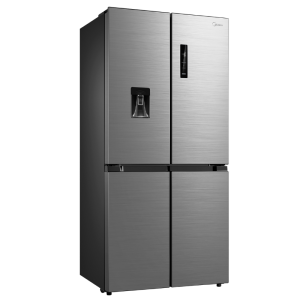 Midea 470L Cross Door Fridge Freezer Stainless Steel with Water Dispenser - Side-by-Side Fridge Freezer - MDRF632FGD46APW-2 - NZ DEPOT