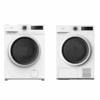 Midea White Laundry Combo - 8KG Wash Front Load Washing Machine + 8kg Heat Pump Dryer (Copy) - Combos - MF110W80B/W-AU+MD110H80/W-AU-1 - NZ DEPOT