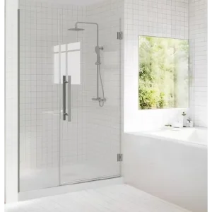 Buy Shower Glass - Stream Series Invisible aesthetic configurability 1200mm 300x600mm - SHO1200 C Online - Shower Enclosures - Frameless Shower - 2 - NZ Depot Delivery