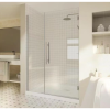 Shower Glass - Stream Series Invisible aesthetic configurability 1200mm, Frameless Shower - NZ DEPOT