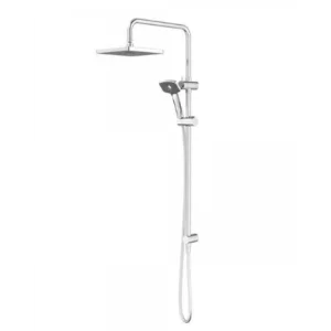 Buy 2 In 1 Shower Combination - METHVEN WAIPORI SATINJET SHOWER SYSTEM CHROME WASSCPGR 500x800mm - WPSSCP33 Online - Methven Shower Slide & Mixer Range - - 1 - NZ Depot Delivery