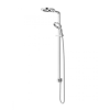 2 In 1 Shower Combination - Methven Aurajet Aio Shower System (Chrome), Shower Slide & Rose - NZ DEPOT