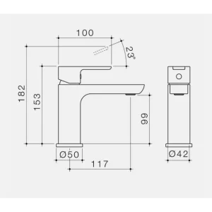 Buy Basin Mixer - Caroma Jade Rose Gold WELS 5 Star 6L/min Tap Faucet 210x275mm - 986823G5A Online - Taps - Basin Mixer - 2 - NZ Depot Delivery