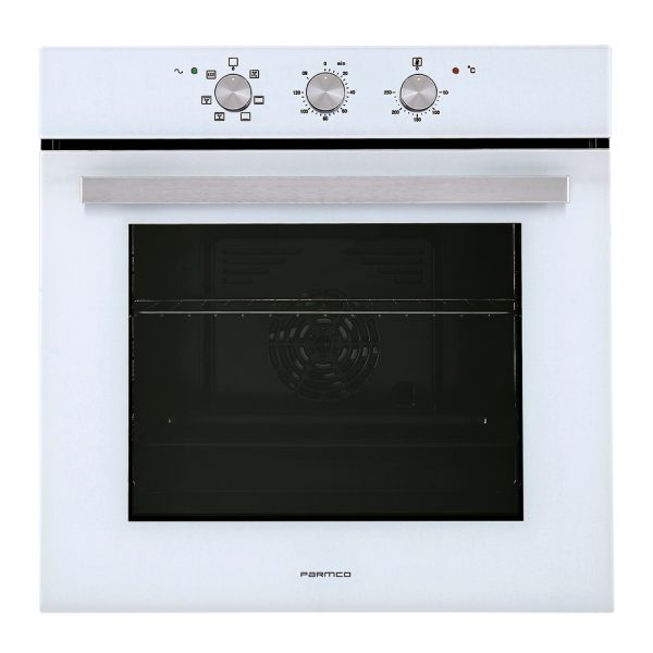 Parmco 600mm 80 Litre, 5 Function, White Oven,  Series 1 - NZDEPOT