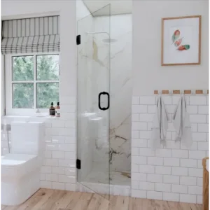 Buy Shower Glass - Stream Series Tight space configurability 600-800mm Black Online - Shower Enclosures - Frameless Shower - 2 - NZ Depot Delivery