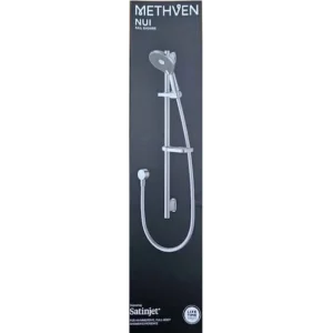 Buy Shower Slide Round - Methven NUI RAIL SHOWER STAINLESS STEEL & GRAPHITE 150x700mm - NUISRSG Online - Methven Shower Slide & Mixer Range - - 2 - NZ Depot Delivery