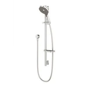 Buy Shower Slide Round - Methven NUI RAIL SHOWER STAINLESS STEEL & GRAPHITE 150x700mm - NUISRSG Online - Methven Shower Slide & Mixer Range - - 1 - NZ Depot Delivery