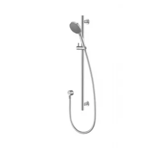 Buy Shower Slide Round - Methven Tūroa RAIL SHOWER - STAINLESS STEEL & GRAPHITE 150x700mm - TUSRSSGR Online - Methven Shower Slide & Mixer Range - - 1 - NZ Depot Delivery