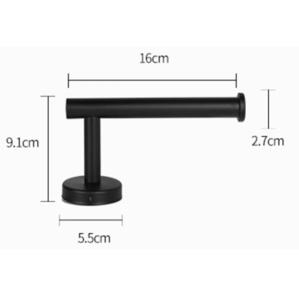 Toilet Paper Holder - Round Series 2200-05, Bathroom accessories - NZ DEPOT