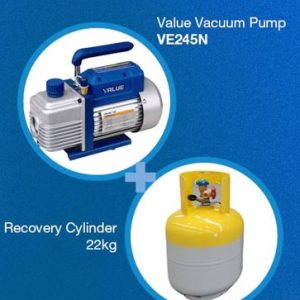 Recovery Cylinder and Vacuum Pump, Recovery Cylinder and Vacuum Pump, PROMOTIONS.