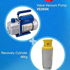 Recovery Cylinder and Vacuum Pump, Recovery Cylinder and Vacuum Pump, PROMOTIONS.