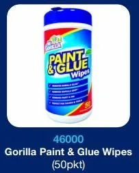 Buy Soudal Gorilla Paint & Glue Wipes (50Pkt) 46000 Front View