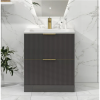 Vanity  - Bella Series 900mm - Grey, Freestanding - Square Basin - NZ DEPOT