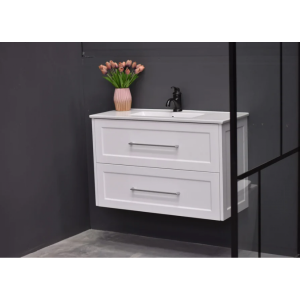 Vanity - Jess Series H900 Wall Hung White - 100% Water Proof, Wall Hung - NZ DEPOT