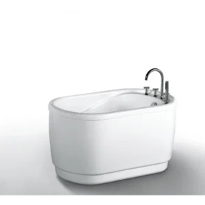 Buy Freestanding Acrylic small apartment bathtub - 1300mm Online - Baths - FreeStanding Bath Tub - 1 - NZ Depot Delivery