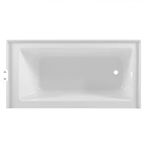 Buy Freestanding Alcove Acrylic Bath Tub 3 Side Skirt 1500mm - Right Hand Drain Online - Baths - FreeStanding Bath Tub - 2 - NZ Depot Delivery