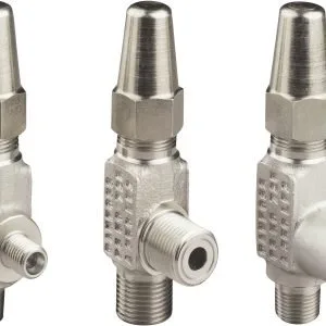 Buy Danfoss Gauge Valve Snv-Ss G1/2-W1/2 L50 65 Bar 148B4581 Front View