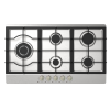 Midea 90cm Gas Cooktop Stainless Steel 90G50ME005-SFL - Hobs - 90G50ME005-SFL-1 - NZ DEPOT