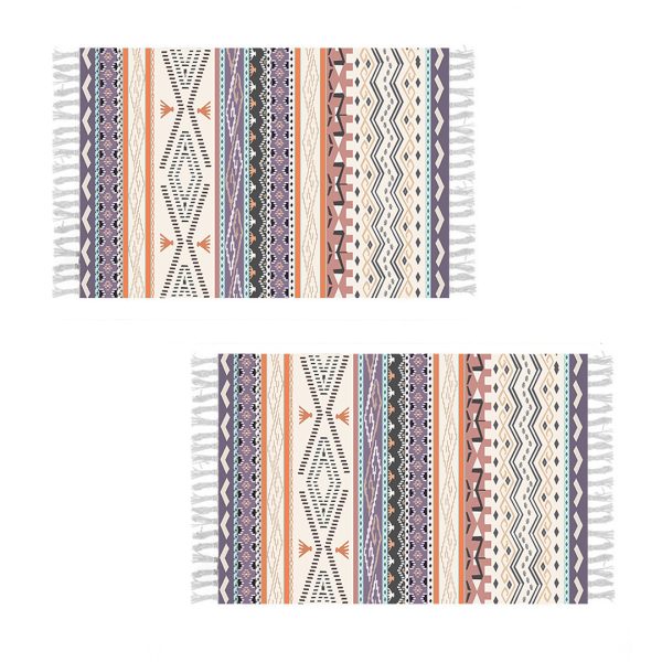 SOGA 2X 90cm Bathroom Rug Vintage Kitchen Area Runner Rugs, Home Decor, Home & Living>Home Decor>Rugs>Shaggy Rugs, , , , ,  - NZ DEPOT 1