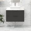 Vanity  - Bella Series Wall Hung 900mm with Counter Top - Grey, Wall Hung - NZ DEPOT
