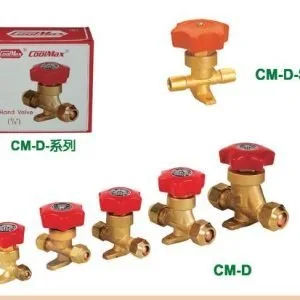 Buy Yong Da Refrig Products Hand Shut Off Valve 2 Way 5/8' M Flare 216-10 Front View
