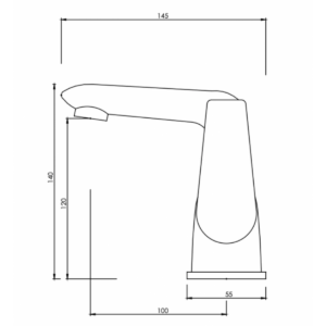 Buy Basin Mixer - Cue AP Online - Aquatica Tapware - - 2 - NZ Depot Delivery