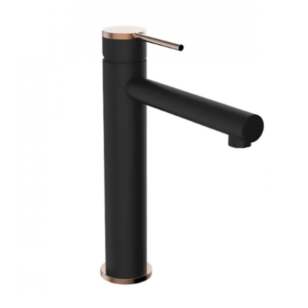 Basin Mixer - Point Black & Copper 1 Buy Basin Mixer - Point Black & Copper Online - Aquatica Tapware - - 1 - NZ Depot Delivery