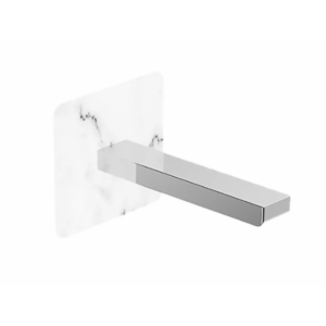 Buy Bath Spout - Elements with White Marble Online - Aquatica Tapware -  - 1 - NZ Depot Delivery