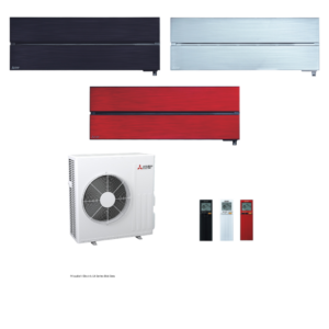 Buy Mitsubishi Electric High Wall Ln Series 6.0 Kw Red - R32 - Smart Series Set High Wall LN Series 6.0 Kw Red - R32 - Deluxe Front View