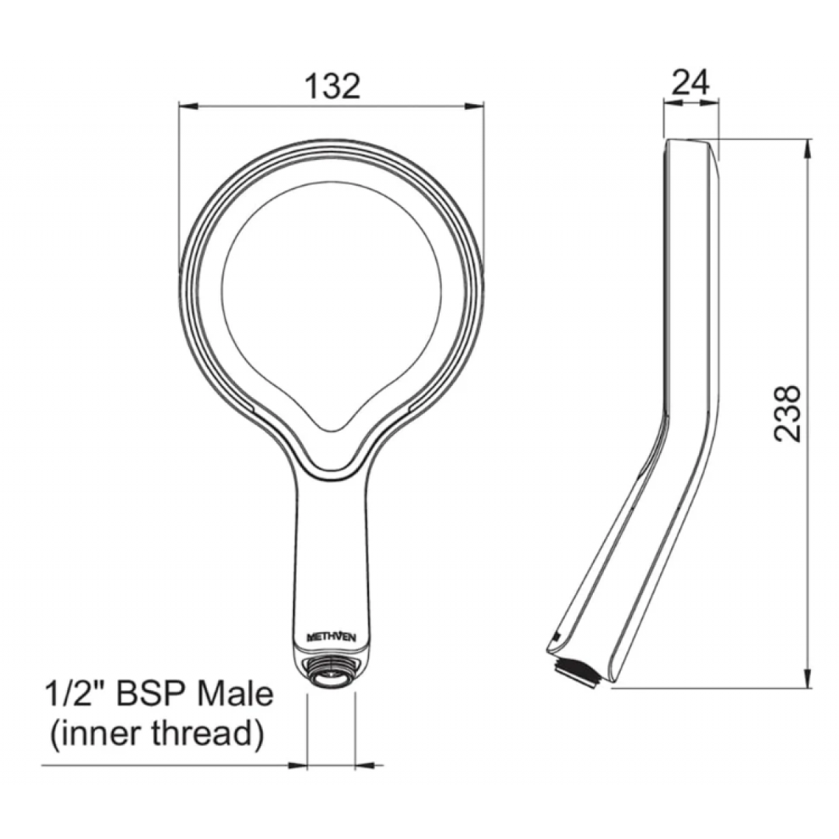 Shower Head Methven Aio Aurajet Shower Head Handset Chrome Limescale - AOHSCP - Methven Shower Slide & Mixer Range - 5 - NZ DEPOT Bathroom Buy Shower Head Methven Aio Aurajet Shower Head Handset Chrome Limescale Online - Methven Shower Slide & Mixer Range - - 5 - NZ Depot Delivery