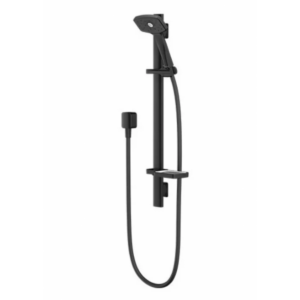 Buy Shower Slide Square - METHVEN WAIPORI SATINJET SHOWER SLIDE BLACK Online - Methven Shower Slide & Mixer Range -  - 1 - NZ Depot Delivery