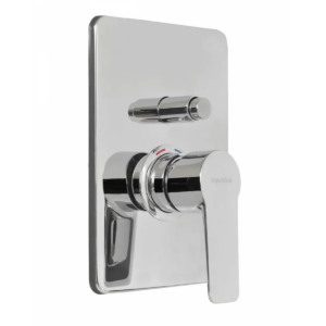 Buy Shower mixer - Goccia Bath Diverter Mains Pressure Chrome Online - Aquatica Tapware -  - 1 - NZ Depot Delivery