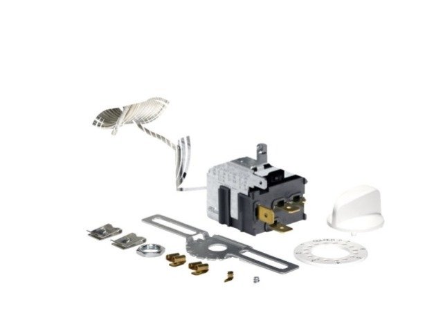 Danfoss Thermostat No 3 Refrigerator For Dual Temp 077B7003 | Controls 1 Buy Danfoss Thermostat No 3 Refrigerator For Dual Temp 077B7003 Front View