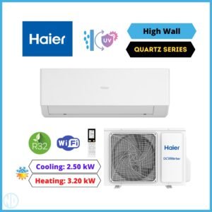 Haier 2.5kW Quartz Heat Pump specs
