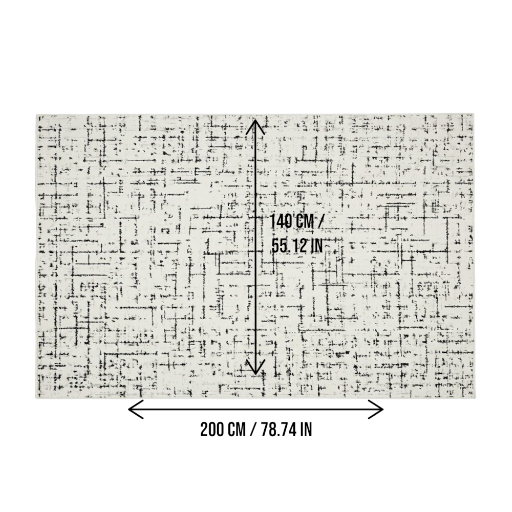 Buy DS BS Area Rug 140x200cm Modern Minimalist Living Room Carpet ...