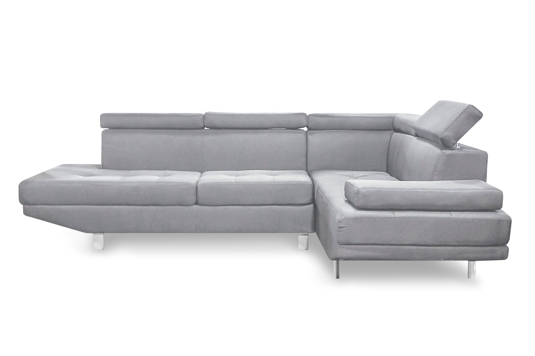 Briz Liene Sectional Sofa - Grey 1 Buy Briz Liene Sectional Sofa - Grey Online - Living Room - 1 - NZ Depot Delivery