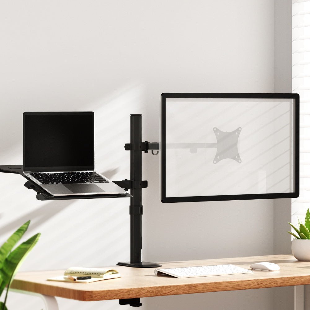 Laptop Display Racks Buy DS NA Monitor Arm Stand Laptop Tray Display Desk Mount Bracket ...