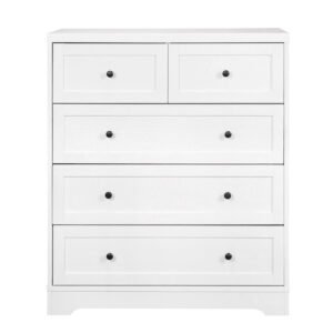 Buy Franska 5-Drawer Tallboy Online - Bedroom Furniture - 1 - NZ Depot Delivery