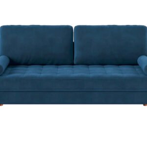 Buy Gyllene 2-Seater Velvet Sofa - Blue Online - Living Room - 1 - NZ Depot Delivery