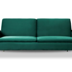Buy Gyllene Velvet Sofa Bed - Dark Green Online - Living Room - 1 - NZ Depot Delivery