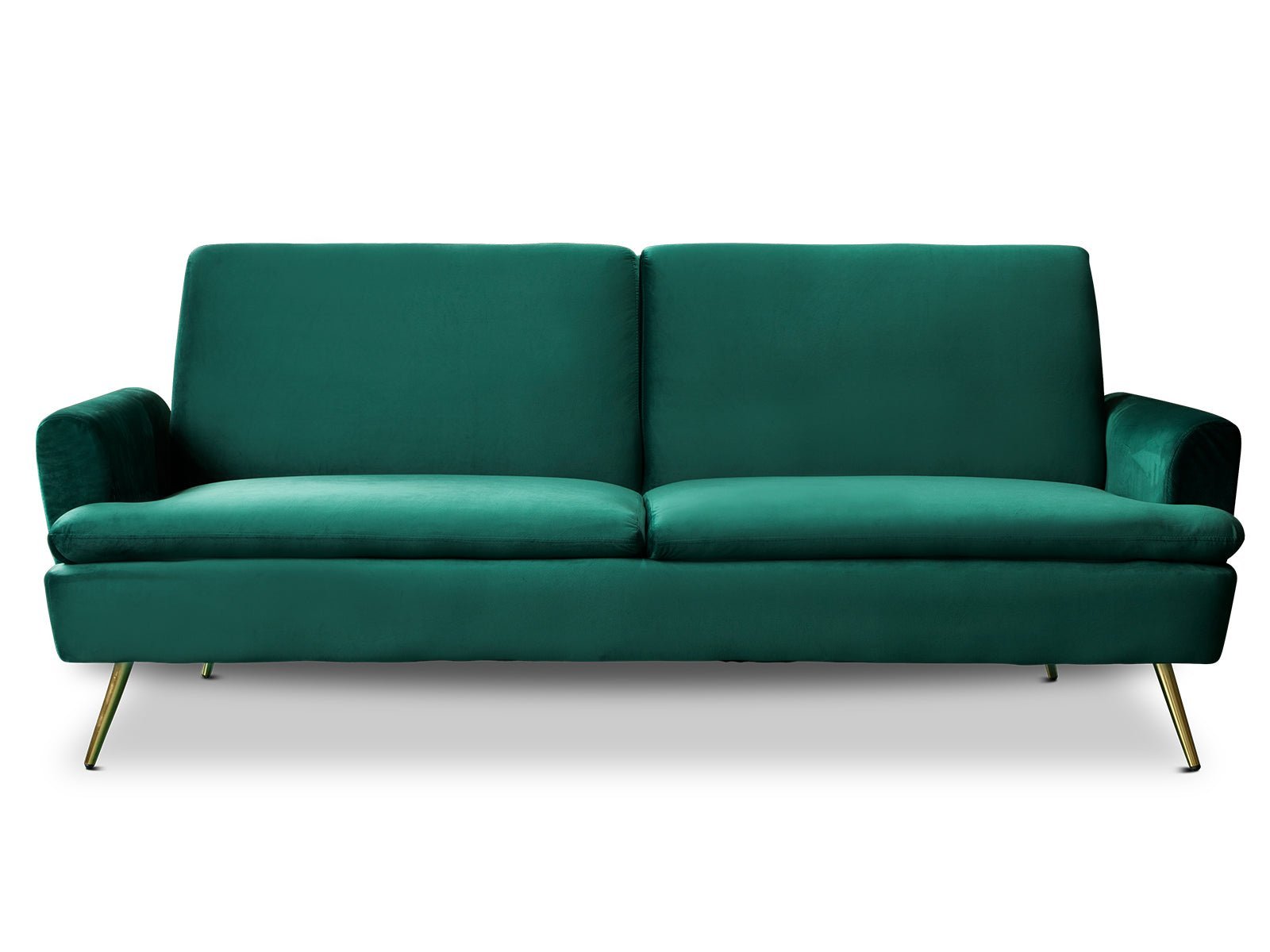 Gyllene Velvet Sofa Bed - Dark Green 1 Buy Gyllene Velvet Sofa Bed - Dark Green Online - Living Room - 1 - NZ Depot Delivery