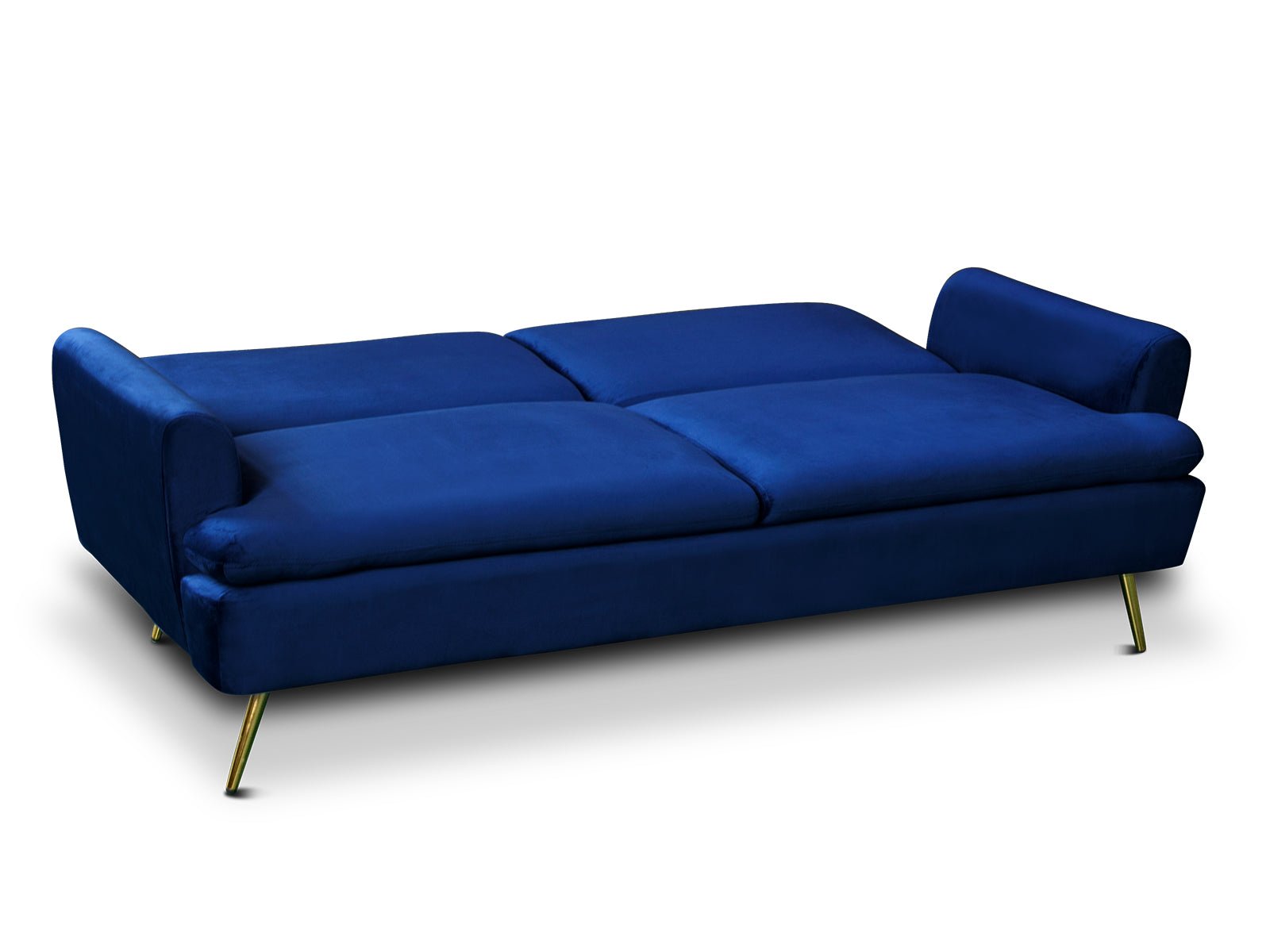 Gyllene Velvet Sofa Bed - Navy - Living Room - PR8688 - 6 - NZ DEPOT Trade Supply Buy Gyllene Velvet Sofa Bed - Navy Online - Living Room - 6 - NZ Depot Delivery