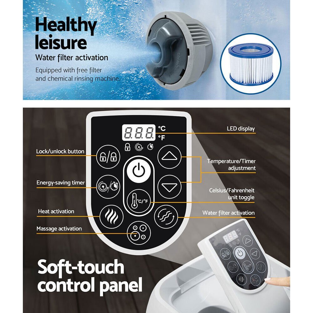 Inflatable Lazy Spa - Outdoor - PR8703 - 5 - NZ DEPOT Trade Supply Buy Inflatable Lazy Spa Online - Outdoor - 5 - NZ Depot Delivery