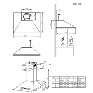 Buy Midea 60cmCanopy Rangehood Silver (No Duct) Online - Appliances - 2 - NZ Depot Delivery