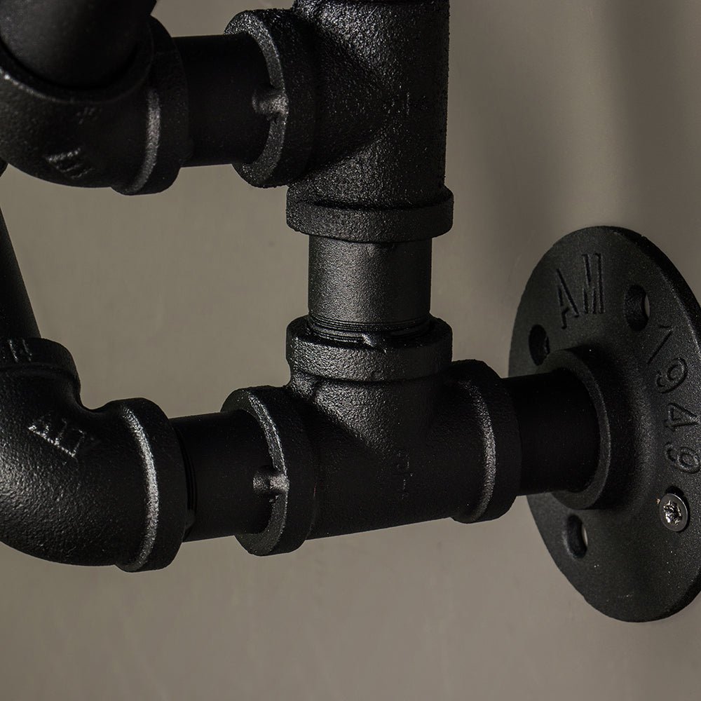 Wall Mount Conduit Rack Buy Wall-Mounted Pipe Wine Rack - 6 Bottle Holder Online | Dining | NZ ...