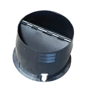 Buy 1332 SwirlDiffuserAdaptor 200 BlackPlastic w/Damper 203spigo SDA200D Online - Swirl Diffusers - 1 - NZ Depot Trade