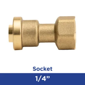 Buy 1/4" HVAC Push to Connect Socket HV-FA-0250 Online - Heatpump Tools And Fittings - 1 - NZ Depot Trade
