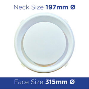 Buy 237100 Round Ceiling Diffuser 200dia PYCD200 Online - Ceiling Diffusers - Plastic - 5 - NZ Depot Trade